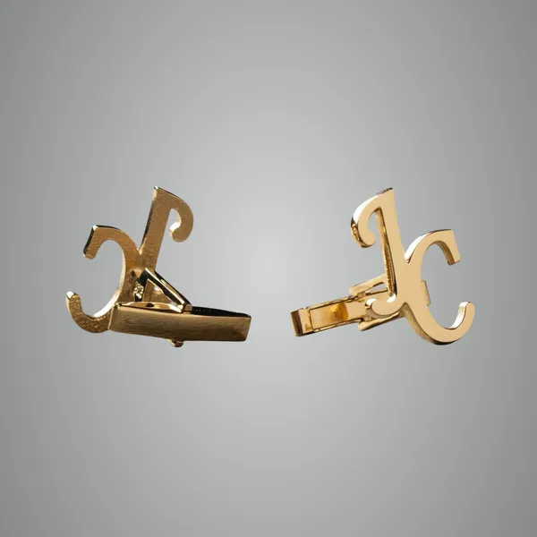 Gold_Personalized_Groom_Wedding_Cufflinks_For_Men