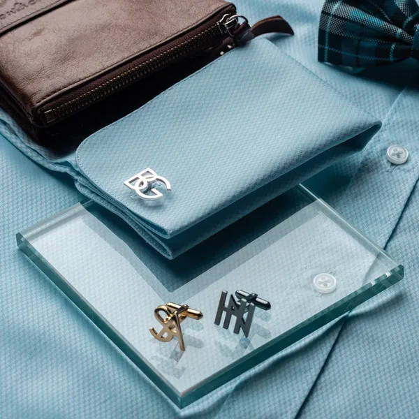 Groomsmen_Alphabet_Initial_Cufflinks_For_Men