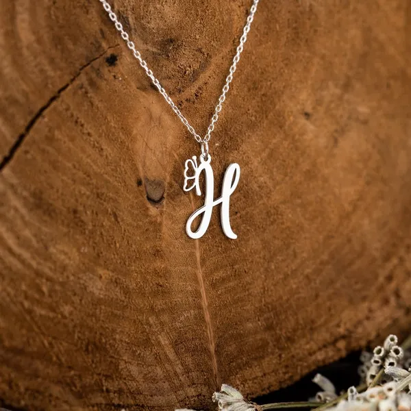 Initial_Necklace_With_Butterfly