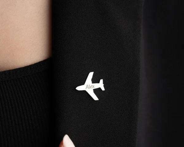 Name_Airplane_Brooch_Pin