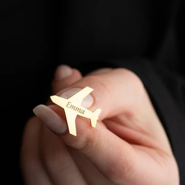Name_Airplane_Brooch_Pin