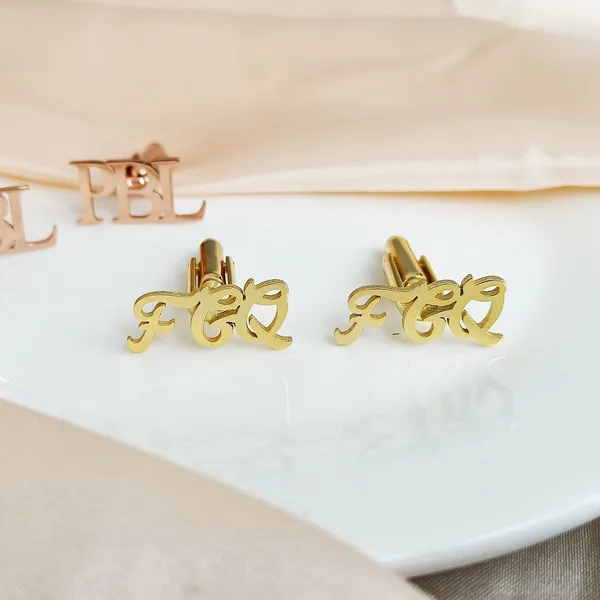 Personalized_Initial_Letter_Name_Cufflinks