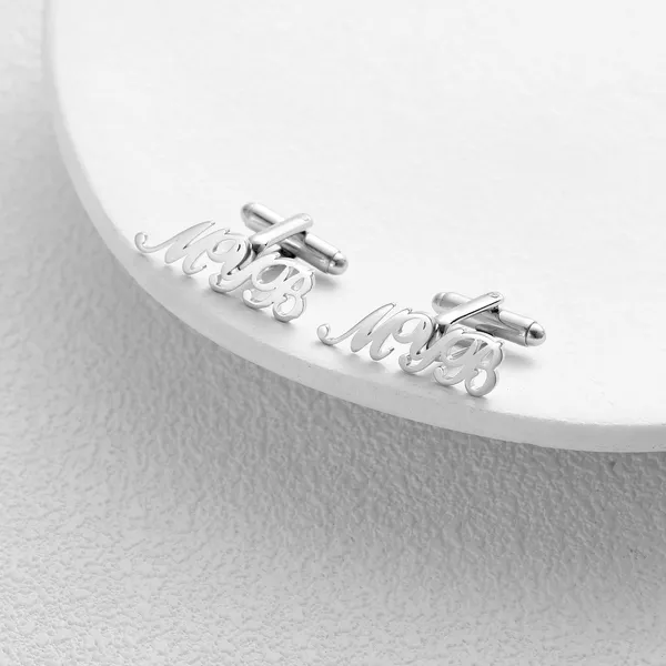 Personalized_Alphabet_Initials_Cufflinks_For_Men