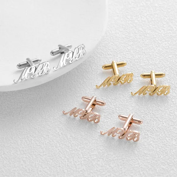 Personalized_Alphabet_Initials_Cufflinks_For_Men