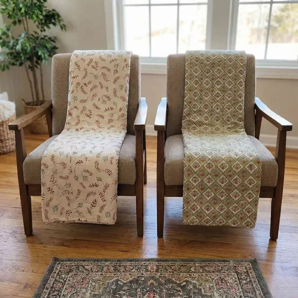 Exquisite_green_and_pink_and_white_pair_of_single_dohars_in_premium_cotton