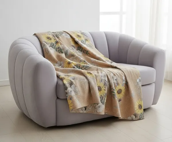 Exquisite_Floral_Print_In_Beige_And_Yellow_Premium_Twill_Cotton_Double_Bedsheet_With_Two_Pillow_Covers