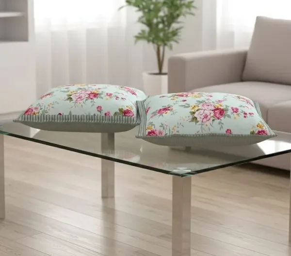 Shades_Of_Pastel_Green_And_Pink_Floral_Print_On_Super_King_size_Double_Bedsheet