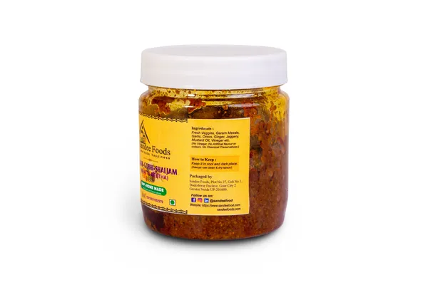 Premium_Homemade_Gajar,_Gobhi,_Shalgam_Khatta-Meetha_Pickle