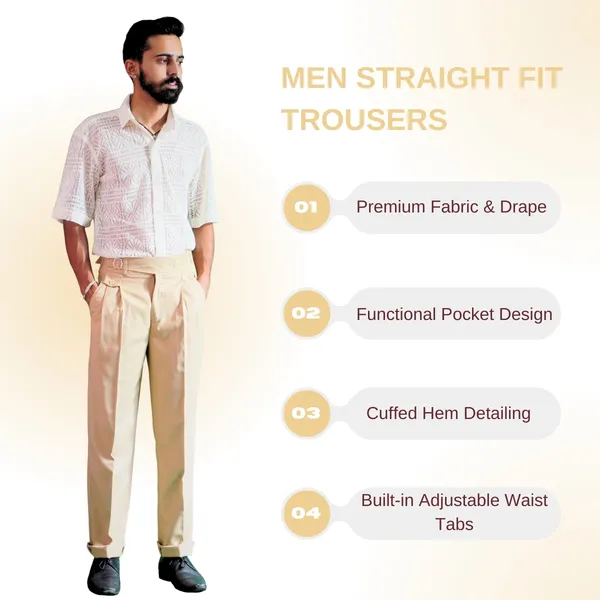 Beige_Polyester_Pant_For_Men