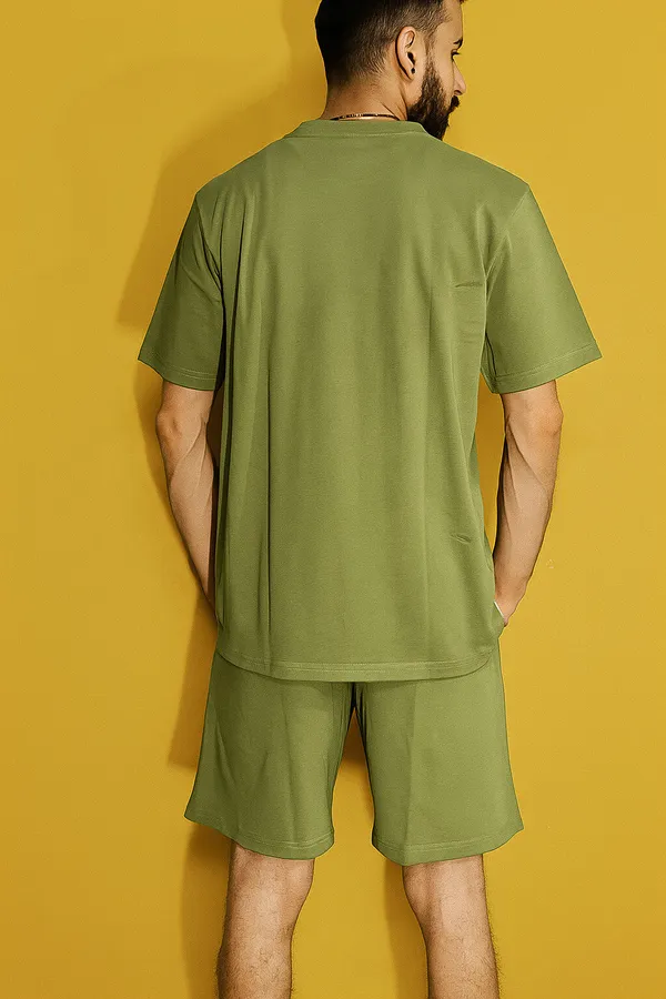 Green_Pure_Cotton_Co-Ord_Set_For_Men