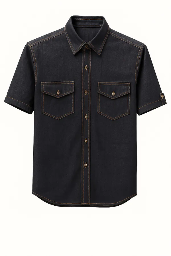 Black_Denim_Shirt_For_Men