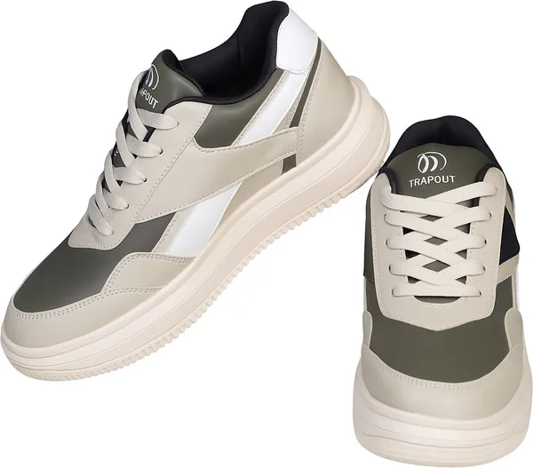 Multicolor_Synthetic_Leather_Shoes_For_Men