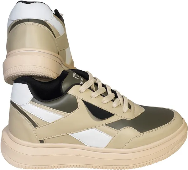 Multicolor_Synthetic_Leather_Shoes_For_Men