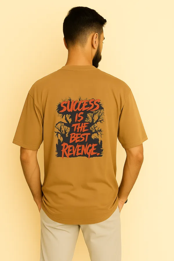 Yellow_Cotton_T-Shirt_For_Men