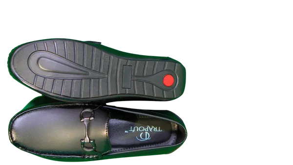 Black_Pu_And_Leather_Shoes_For_Men