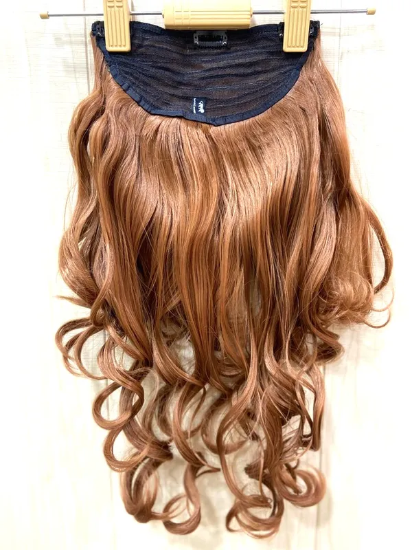 Blonde_Synthetic_Hair_Extension_For_Women_(Copper)