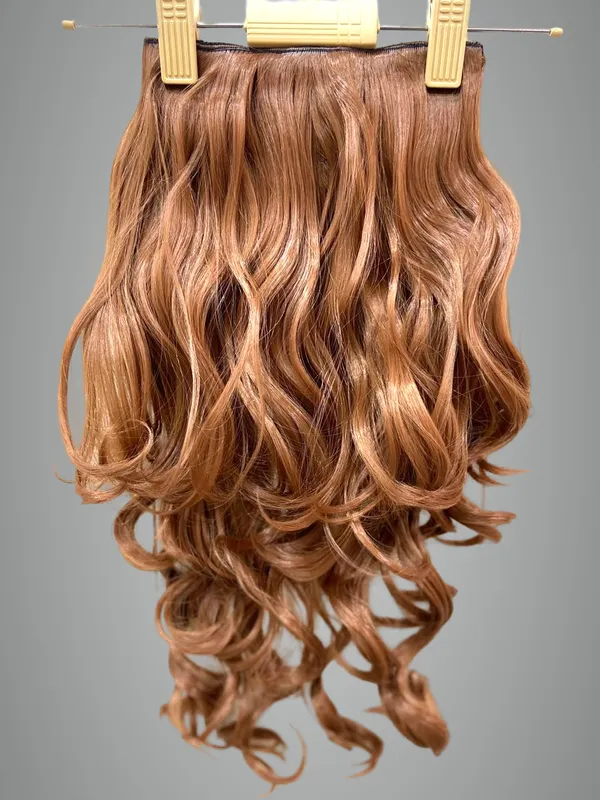 Blonde_Synthetic_Hair_Extension_For_Women_(Copper)