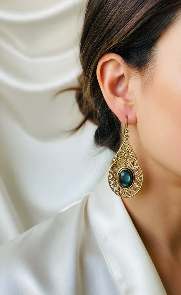 Labradorite_Brass_Earrings_Aurora_for_Women