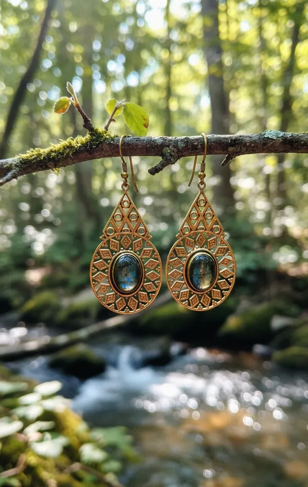 Labradorite_Brass_Earrings_Aurora_for_Women