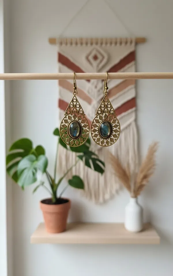 Labradorite_Brass_Earrings_Aurora_for_Women