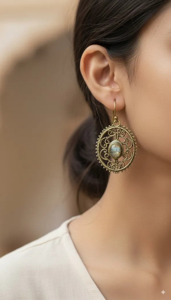 Labradorite_Round_Moonfire_Earrings_for_women