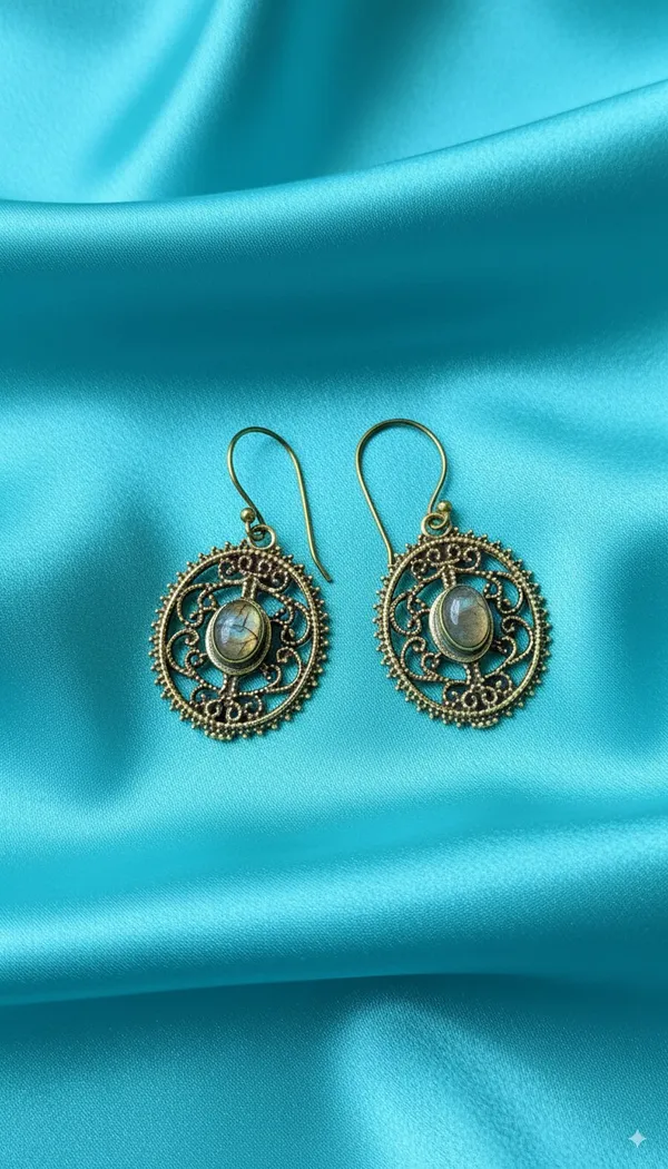 Labradorite_Round_Moonfire_Earrings_for_women