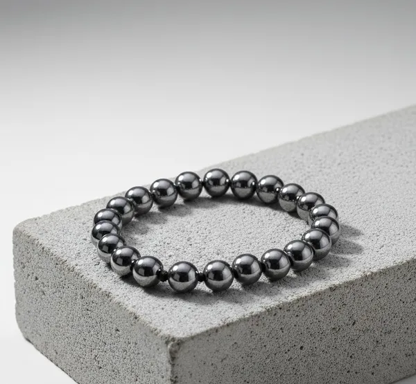 Hematite_Bracelet_for_Ground,_Protect_&_Empower