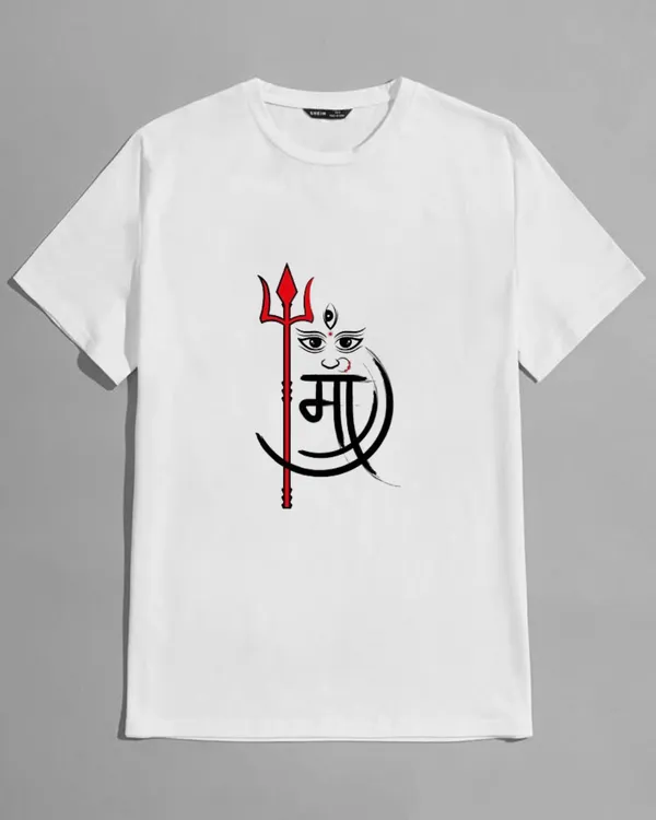 MAA'_Durga_Puja_Edition_OversizeWhite_Tees