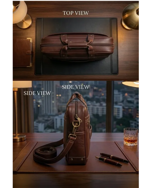 Haricane__LIMITED_Edition_Executive_Classic_Brown_Leather_Office_&_Laptop_Bag