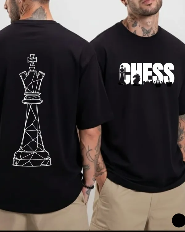 Chess_power_edition_oversize_Black_Tees