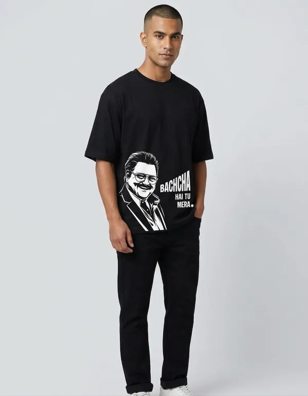 Dhurandhar_collection_oversize_Black_Tees_