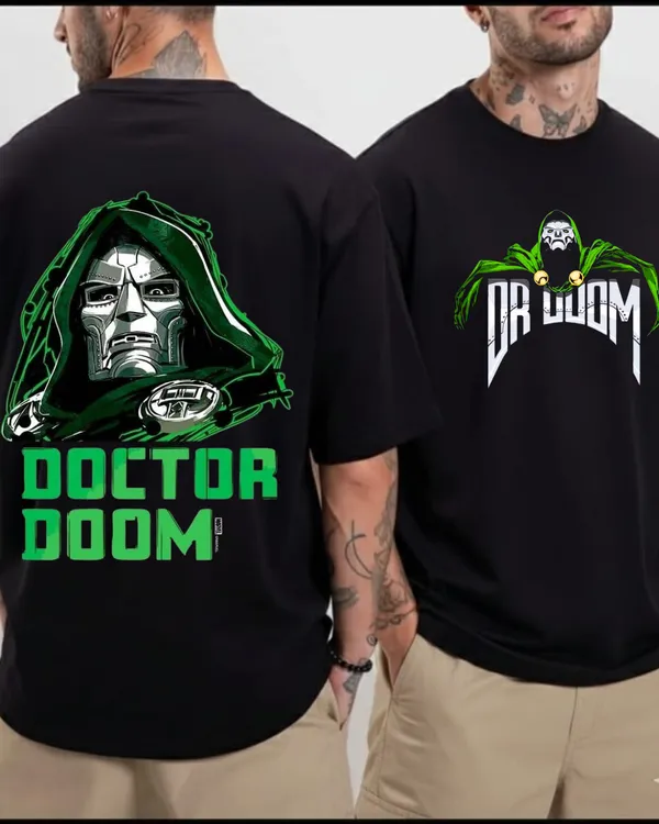 Doctor_Doom_Mask_Oversized_Black_T-Shirt