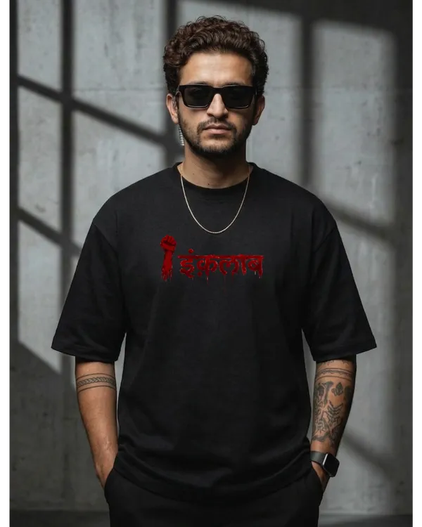 Bhagat_Singh_Inquilab_Edition_Oversize_Black_Tees