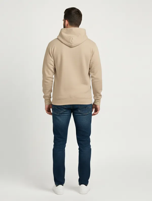 Haricane_Identity_Beige_Color_Hoodie