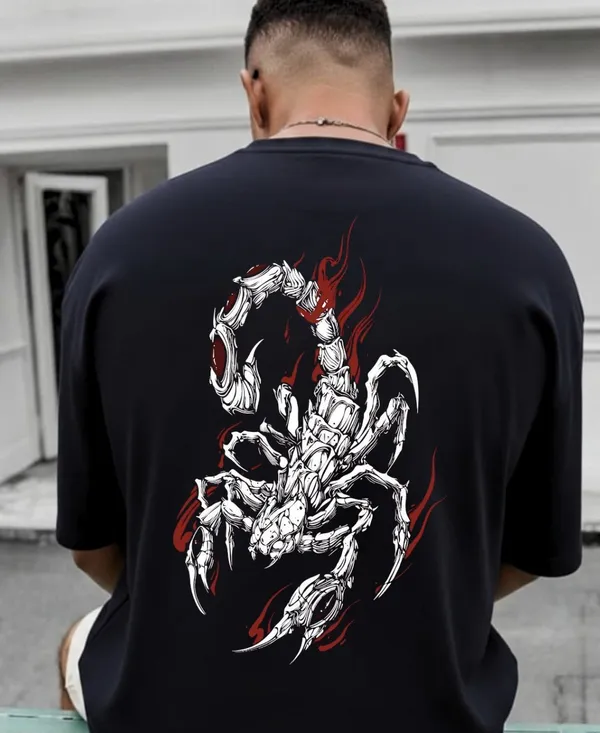 Inferno_Scorpion_Skull_Oversized_Tee_–_Black