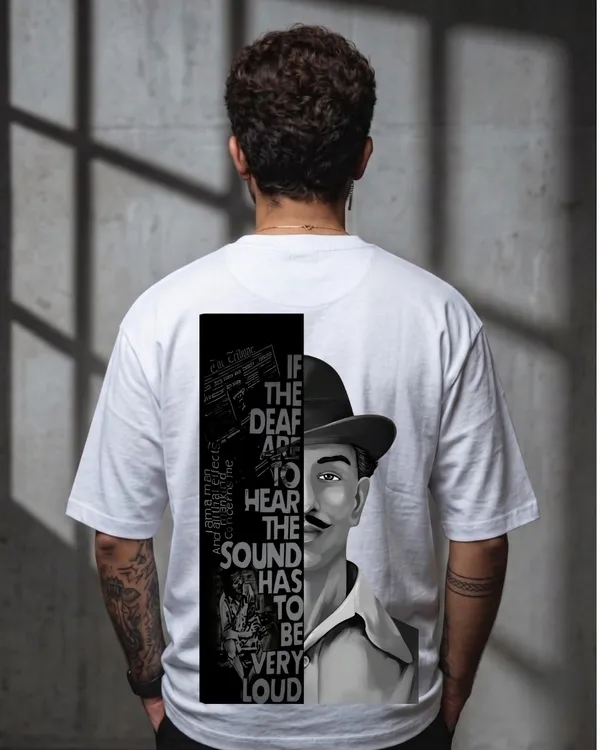 Inquilab_Oversized_White_T-Shirt_|_Inspired_by_Bhagat_Singh