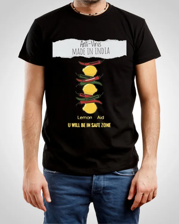 Black_Anti-Virus_Made_In_India_Desi_Lemon-Aid_Oversize_Tee