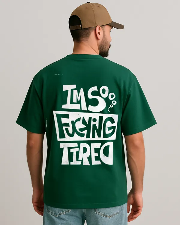 chill_Vibe_Edition_Bottle_Green_Oversize_Tees