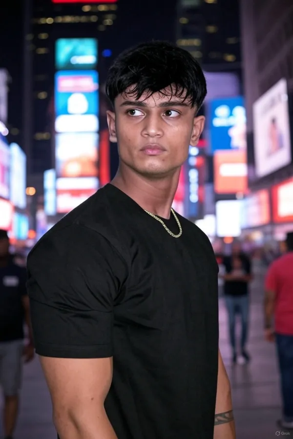 Black_Classic_Short_Sleeves_Round_Neck_T-Shirt