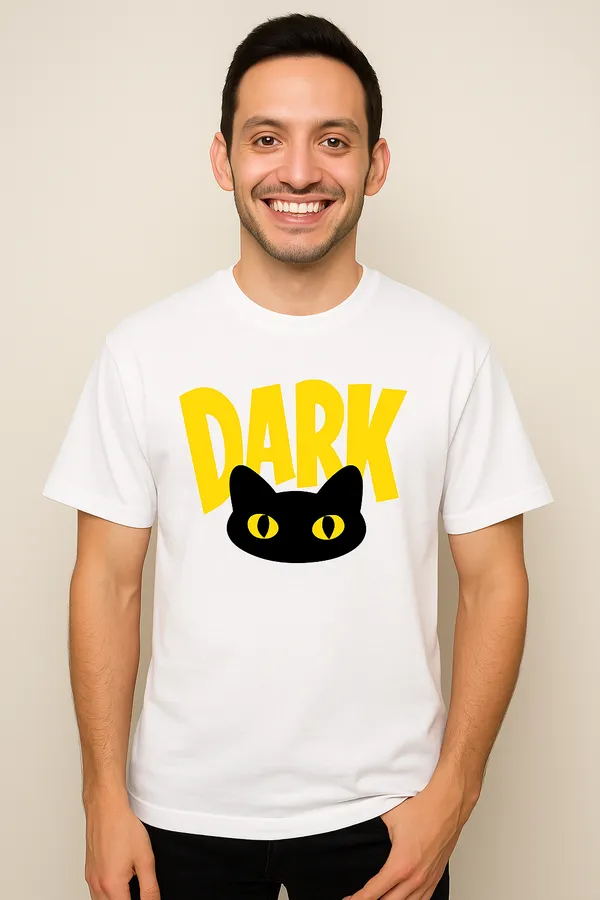 White_&_Black_Dark_Mode_Edition_Oversize_Tee