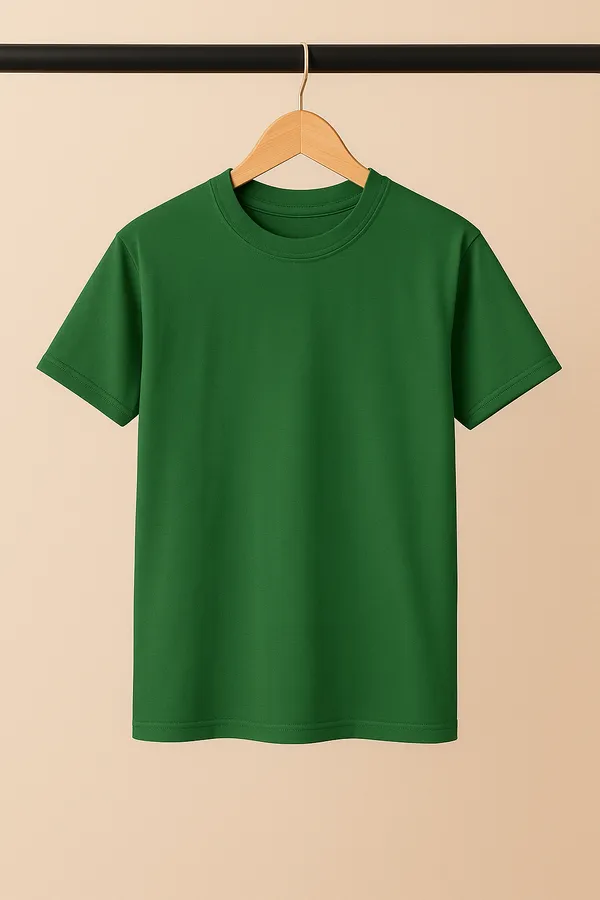 Green_Rally_Short_Sleeves_Round_Neck_T-Shirt