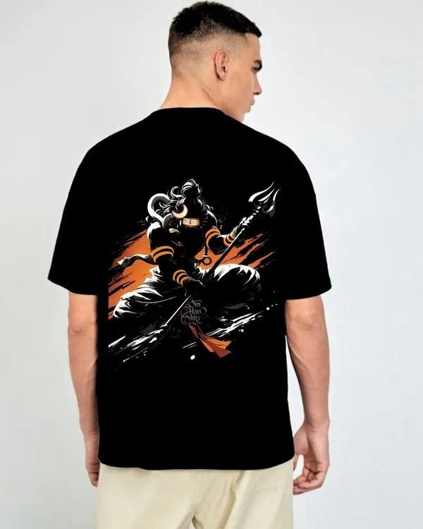 Black_Hurricane_Lifestyle_Fierce_&_Still:_Lord_Shiva_Warrior_Oversized_Printed_T-Shirt