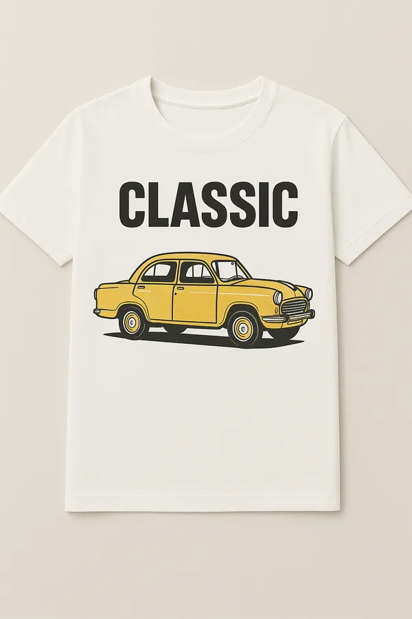 White_Kolkata_Vibes_City_Of_Joy_Oversize_Tee