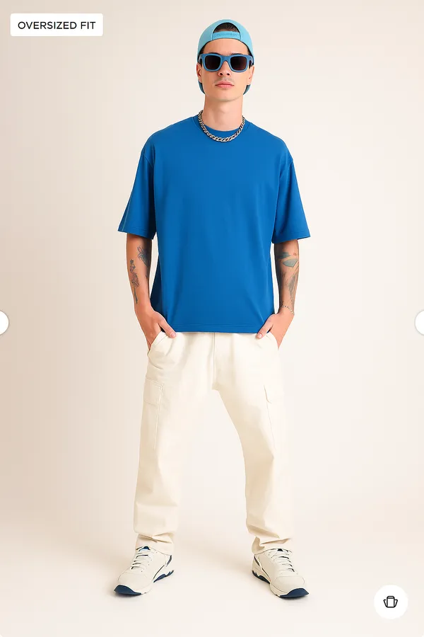 Blue_Oversized_Plain_T-Shirt