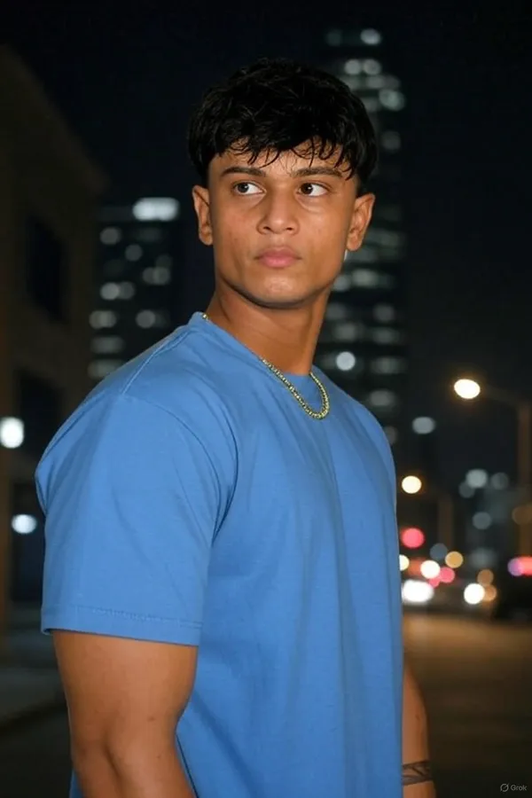 Blue_Classic_Short_Sleeves_Round_Neck_T-Shirt