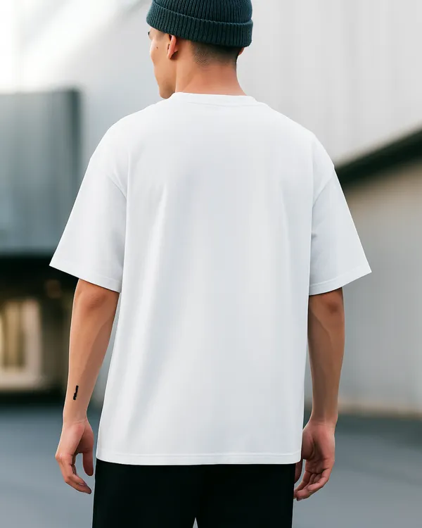 White_Minion's_World_Oversized_Printed_T-Shirt