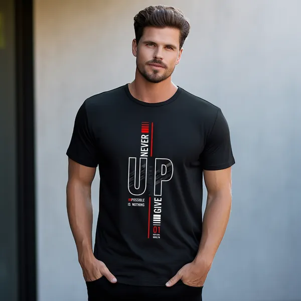 Black_Storm_Force_Style_Short_Sleeves_Round_Neck_T-Shirt