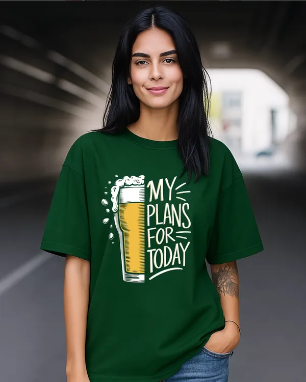 Green_Weekend_Vibe_Oversized_Printed_T-Shirt