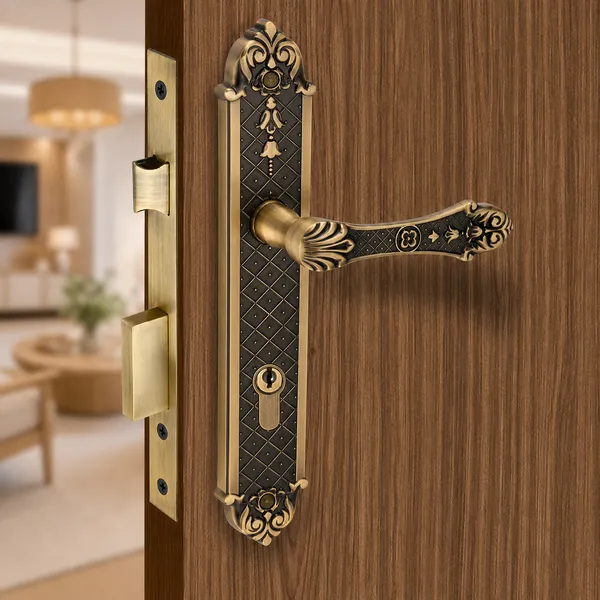 DM_Locks_|_12_inches_|_Premium_Designer_Zinc_Black_Antique_Finish_Mortise_Lock_Set