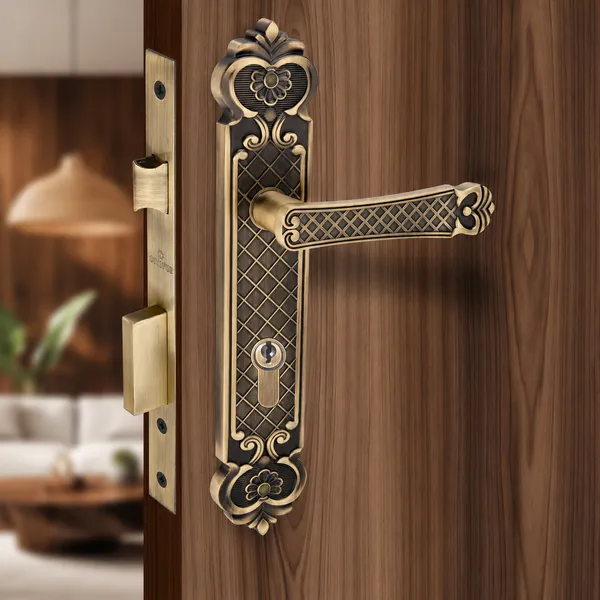 DM_Locks_|_12_inches_|_Premium_Zinc_Black_Antique_Finish_Mortise_Lock_Set